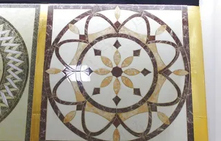 彩雕艺术瓷砖背景墙