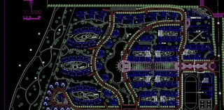 小区规划 湘诚小区总平面图