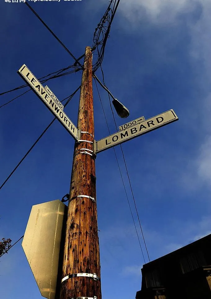 街头指示牌图片