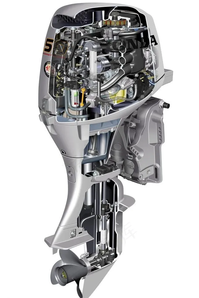 船用发动机剖视图图片