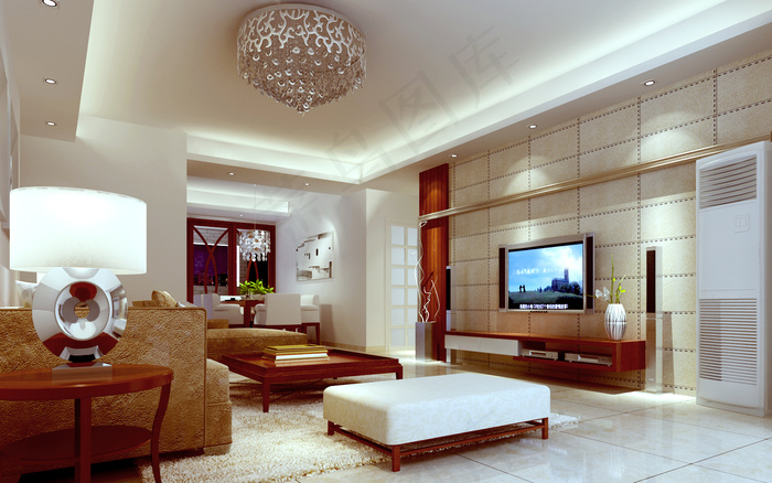 别墅设计豪华室内客厅设计