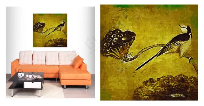 室内装饰家居艺术画(5738X3003(DPI:300))psd模版下载