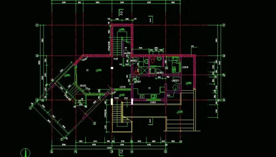 姆岭别墅园别墅底层平面图图片