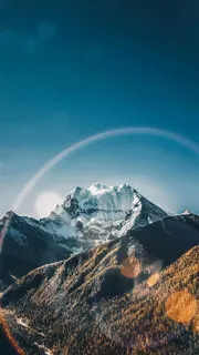 雪峰高清摄影图片