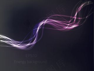 矢量璀璨星光流线背景素材