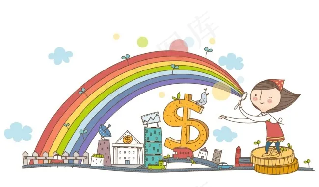 韩国手绘矢量卡通素材之一eps,ai矢量模版下载