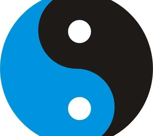 太极图图片cdr矢量模版下载