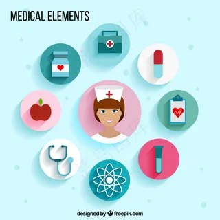 医疗元素图标