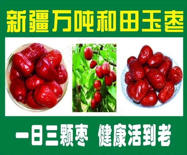 和田玉枣cdr矢量模版下载