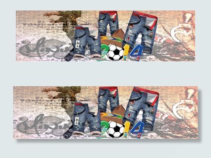 淘宝夏季男装牛仔短裤全屏海报素材