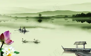 中国风电视背景墙图片