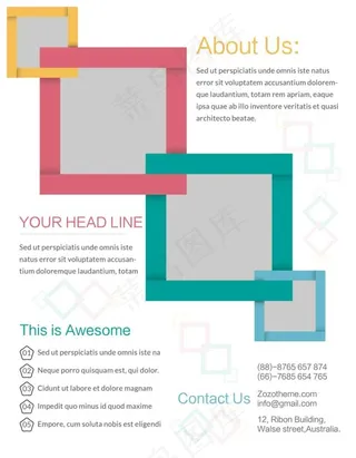 创意机构宣传片模板