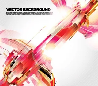 幻彩创意背景矢量素材