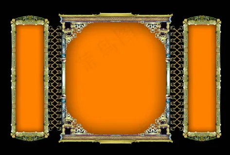 ps古典相框图片