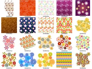 产品图案设计花卉矢量图合集