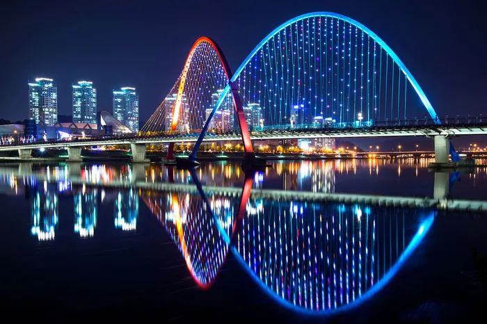 繁华都市夜景