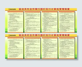 某市合作银行计算机管理制度图片