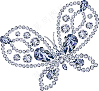 多款彩色蝴蝶png素材梦幻飞舞彩蝶...