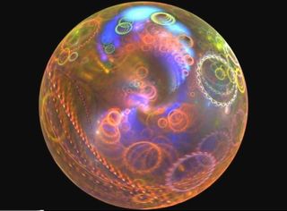 抽象动态光晕视频背景模板下载