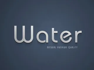 在灰色的背景与时尚文本水自然背景