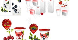 水果牛奶包装图片