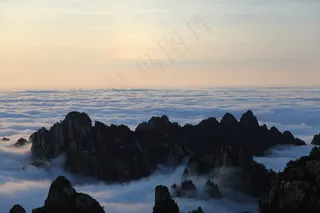 黄山云海图片