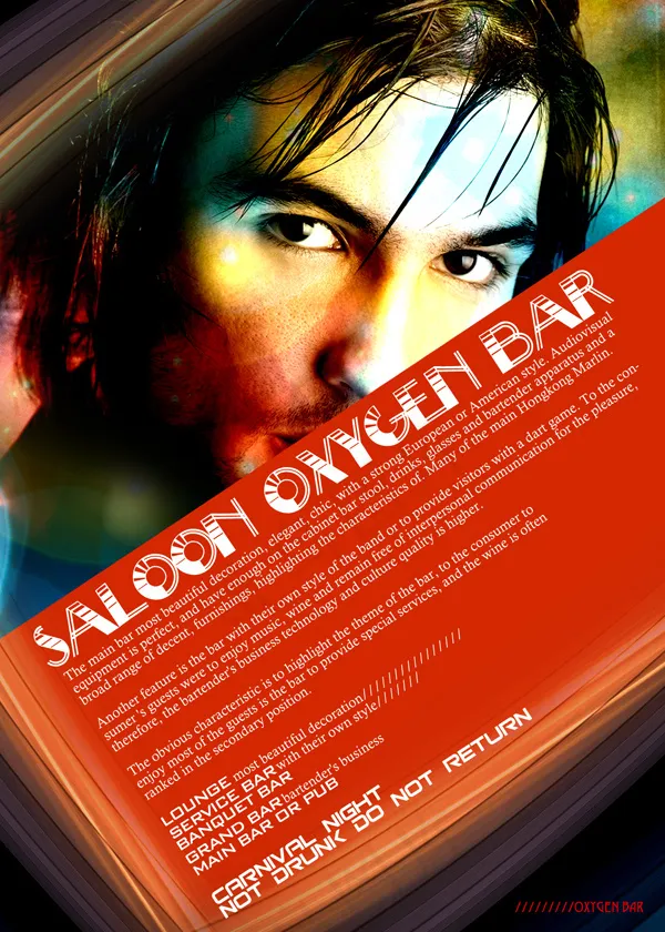 夜总会酒吧活动海报PSD素材(1181X1654(DPI:300))psd模版下载