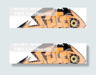 矢量欧美花纹元素背景花纹底纹花边韩...