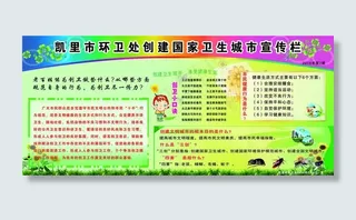创卫宣传栏