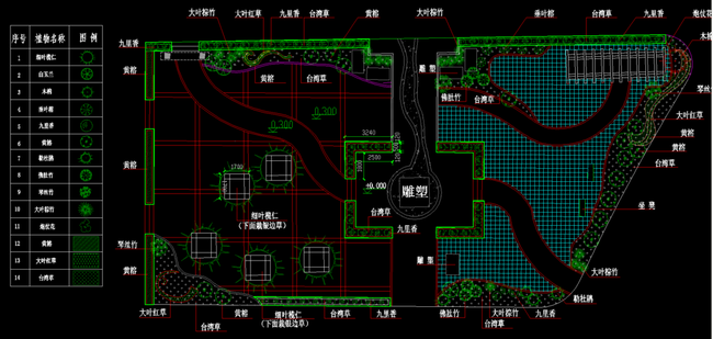 公园广场绿化 小广场绿化配置图片