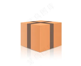 立体包装纸箱设计矢量素材