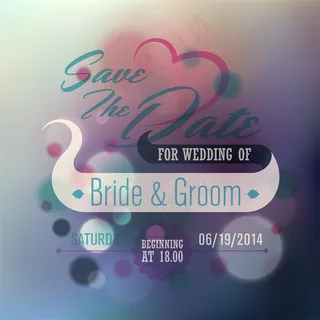 婚礼梦幻背景图片