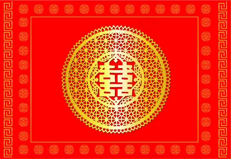 几款中国传统喜庆吉祥图案