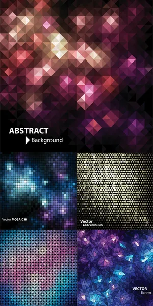 璀璨星光背景矢量素材(一) 璀璨星光背景矢量素材(一)