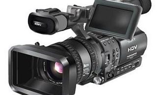 逼真的索尼相机矢量素材