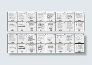 高清晰欧美情书PS笔刷