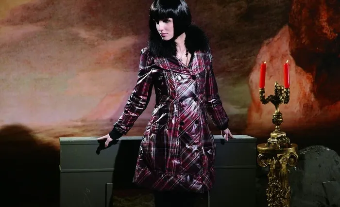 odd羽绒服模特3图片