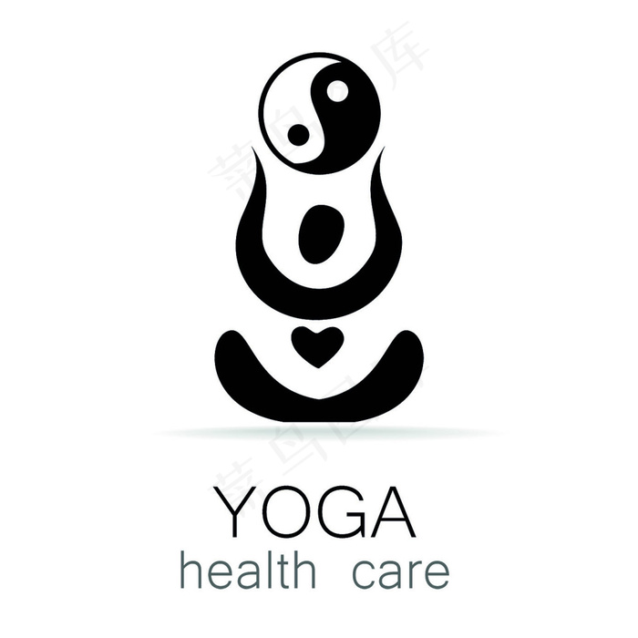 瑜伽logo标志