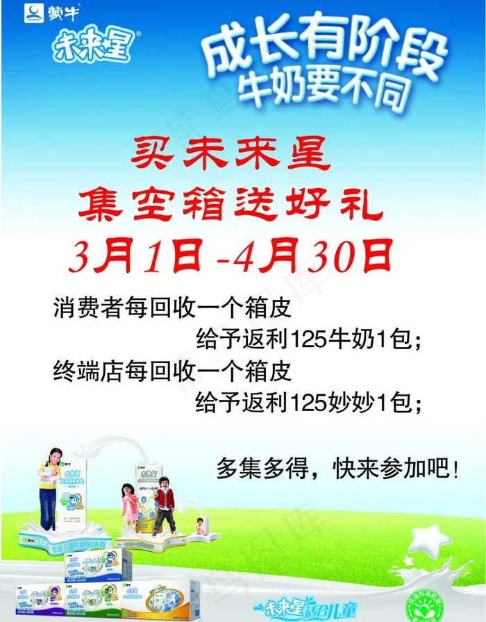 蒙牛未来星图片cdr矢量模版下载