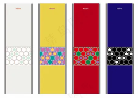 底纹背景图案haier冰箱面板