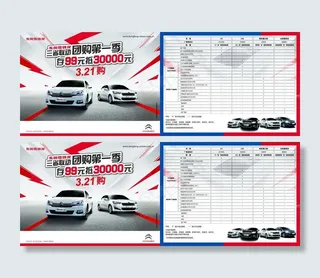 雪铁龙团购车顶牌图片