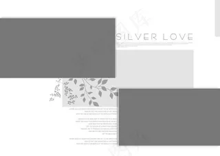 大气时尚婚纱模板