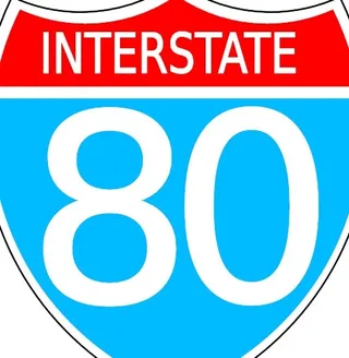 州际公路标志剪贴画