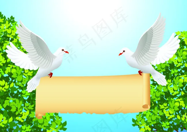 羊皮纸eps,ai矢量模版下载