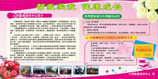 学校心理健康展板