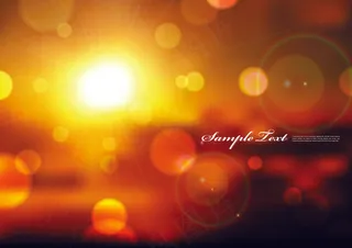 璀璨光斑炫彩背景矢量素材