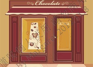 时尚小店橱窗图片