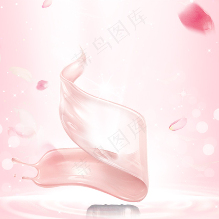 手绘主图推广背景图psd模版下载