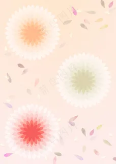 淡粉系葵花瓣型粉色背景图片 淡粉系葵花瓣型粉色背景图片