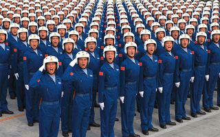 飞行员方队图片